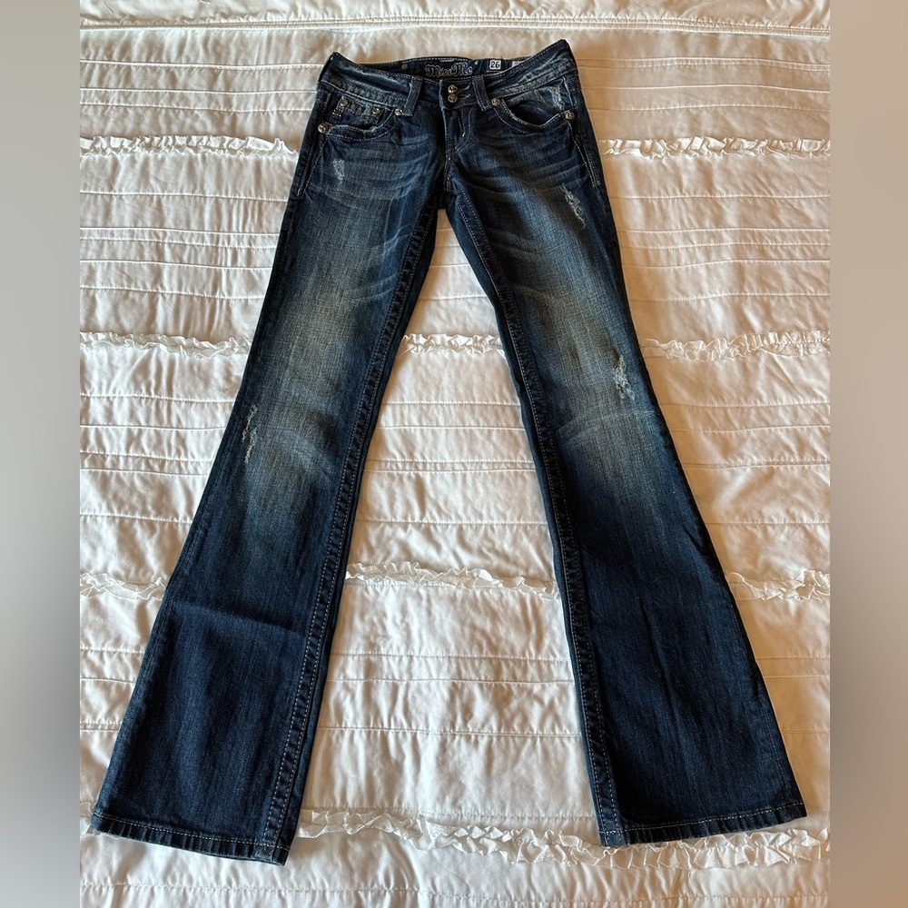 Miss Me Dark Wash Flare Jeans